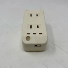 Joseph Enterprises The Clapper Sound-activated Switch, Ivory 2-OUTLET. Fixed Price $19.95.