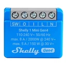 Shelly 1 Mini GEN4 Compact Smart Relay Switch With Dry Contacts (8A) - Open Box. Fixed Price $9.99.