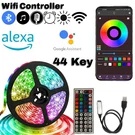 12V 5050 Rgb Led Strip Light With App Wifi Bluetooth Remote Control Waterproof. Fixed Price $10.99.