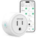 Ghome Smart Plug, Wifi Plugs Work With Alexa And Google Home, White. Fixed Price $18.99.