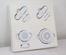 Z-wave Sensors: Door Window X2, Motion X1, Siren Works W/ Samsung Smartthing. Fixed Price $39.98.