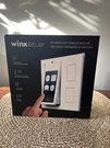 Wink Relay Wall-mounted Smart Home Controller 4.3" Touchscreen White New Sealed. Fixed Price $35.00.