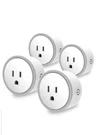 Elf Smart Plug By Eques (4 Pack), Works With Google Home & Amazon Alexa. Fixed Price $59.95.