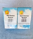 Lot Of X10 WS467 Wall Switch Modules: 120V, 500W, Incandescent Only. Fixed Price $23.99.