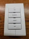 Crestron CNX-B4W Keypad. Fixed Price $49.00.
