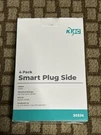 Kmc Smart Plug 4-PACK, Side 3-OUTLET Extender, Compatible With Google &. Fixed Price $54.99.