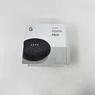 Nib Google Home Mini Smart Speaker Assistant Charcoal-open Box. Fixed Price $22.99.