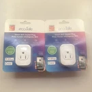 ECO4LIFE Smart Wifi Outlet Plug Tuya Alexa/google 2 Pack Type B White. Fixed Price $15.99.