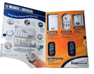 Black & Decker FW3000 Freewire Wireless Lighting Kit 5PC New Nos Damaged Box. Fixed Price $39.99.
