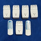 Etekcity BH9936 Control Outlet Switch Lot Of 5 Receivers & 2 Remotes. Fixed Price $19.95.