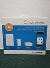 Lutron P-BDG-PKG1W Dimmer Wall Switch Kit White Wireless Smart Home 120V. Fixed Price $75.00.