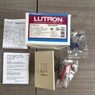 Lutron Ntstv-dv-iv Nova 10V Dimmer 120-277V Ivory-warm Slight Use!. Fixed Price $29.99.