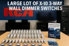 Nos Rca X-10 Home Control 3-WAY Wall Switch Lot HC32WD, HC30WD, 50 Pcs. Fixed Price $350.00.