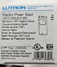 Lutron LRF2-OWLB-P-WH Radio Powr Savr Occupancy Sensor White. Fixed Price $50.00.