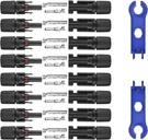 8 Pairs Connectors, Male/female Waterproof IP67, MC4 1000V 30A, Solar.... Fixed Price $15.09.