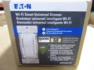 (4) Eaton WFD30-C2-SP-L Wi-fi Smart Dimmer 120V Led Or Cfl White New. Fixed Price $38.75.