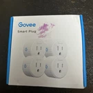 Govee Smart Plug, Wifi Plugs Work With Alexa & Google Assistant, 4 Pack. Fixed Price $20.49.