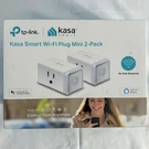 Tp-link Kasa HS105 Kit Smart Wifi Plug Mini 2-PACK Control From Anywhere Works. Fixed Price $14.95.