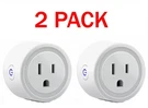 Tenswall Smart Plug 2 Pack Wi-fi Enabled Mini Socket For Alexa Google Home. Fixed Price $14.99.