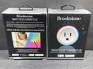 2 Brookstone 10A Single Color Changing Smart Plug Outlet Works Alexa & Google. Fixed Price $19.95.