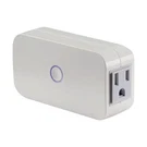 Smart Dual Plug Indoor Wi-fi 3-PRONG 2-OUTLETS Amazon Alexa And Google Asst, Rem. Fixed Price $43.05.