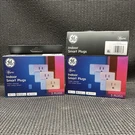 Ge Cync Wifi Indoor Smart Plug 3 Pack Alexa Google Apple (1 Sealed + Open Box). Fixed Price $34.99.