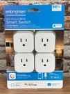 Enbrighten Mini Plug-in Wi-fi Smart Switch White (pack Of 4) New. Fixed Price $34.99.