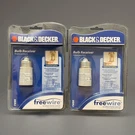 Black And Decker Freewire Wireless Home Control Lamp Receivers Fwbr 620961-00. Fixed Price $22.88.