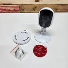 Ge Cync 1080P Indoor Smart Wireless Security Camera New Open Box. Fixed Price $29.97.