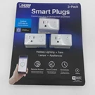 Feit Electric Company 1528976 Smart Plug - White (3 Pack). Fixed Price $35.00.