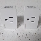 Wemo Smart Plug 2-PACK Wi-fi Alexa & Google Compatible, 120V 15A Us Type White. Fixed Price $25.00.