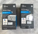Lot OF2 Cync By Ge - Indoor Smart Plug Alexa / Google Assistant 2.4GHZ. Fixed Price $15.00.