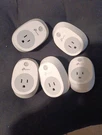 Lot Of 5 Tp-link Smart Wi-fi Plug HS100 Electrical Outlet Alexa Enabled App. Fixed Price $42.00.