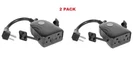New 2-PACK Feit Electric Wi-fi Smart Outdoor Plug Wifi Wp 1358986. Fixed Price $17.95.