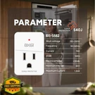 Bxst Single Outlet Surge Protector Flat Plug For Pc Tv Appliances 1800W. Fixed Price $20.00.
