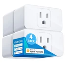 Meross Smart Plug Mini, 15A & Reliable Wi-fi, Support Standard Size, White. Fixed Price $48.64.