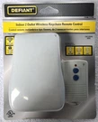 Defiant Indoor 2 Outlet Wireless Keychain Remote Control New. Fixed Price $8.49.