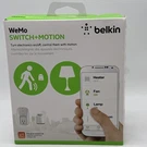 Belkin Wemo Switch + Motion Smartphone Home Remote And Sensor Kit Wi-fi. Fixed Price $25.00.
