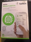 Belkin Wemo Insight Switch Wifi Enabled Smart Plug - Open Box. Fixed Price $10.00.