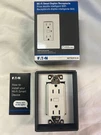 Eaton Wi-fi Smart 15-AMP 125-VOLT Tamper Resistant Residential Decorator. Fixed Price $22.49.