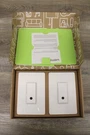 Wemo Belkin Wi-fi Light Switch, 2-PACK. Fixed Price $29.66.