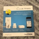 Lutron Caseta Wireless Lamp Dimmer Kit With Smart Bridge And Remotes P-BDG-PKG2P. Fixed Price $179.99.