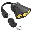 Dewenwils Outdoor Wireless Remote Control Outlet Light Switch Plug In 100 Ft. Fixed Price $16.86.