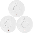 Lecoolife 3 Pack Photoelectric Smoke And Carbon Monoxide Detector Alarm. Fixed Price $104.37.