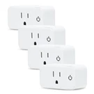4 Pack Smart Home Wi-fi Plugs Alexa & Google Compatible, White,. Fixed Price $39.40.