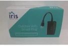 Iris Outdoor Wifi Smart Plug 120-VOLT Black B17. Fixed Price $18.59.