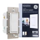 Ge Enbrighten Add-on Z-wave Zigbee Switch White/almond 12723 Not Standalone. Fixed Price $15.07.