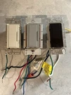 (lot Of 3) Lutron Homeworks Dimmer Switch Radiora And Maestro Untested. Fixed Price $84.95.