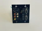 AA4: Crestron Qm-wmc Quickmedia Wall Plate Center. Fixed Price $24.00.