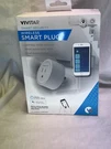 Vivitar HA1004 Smart Home Wi-fi Round Plug. Fixed Price $12.00.